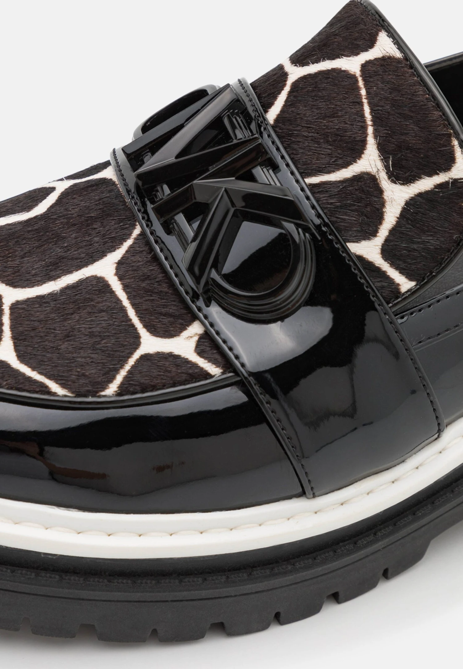 MICHAEL Michael Kors Parker Lug Loafer - Instappers - Black/Optic White 9 MICHAEL Michael Kors Parker Lug Loafer - Instappers - Black/Optic White - Afbeelding 7