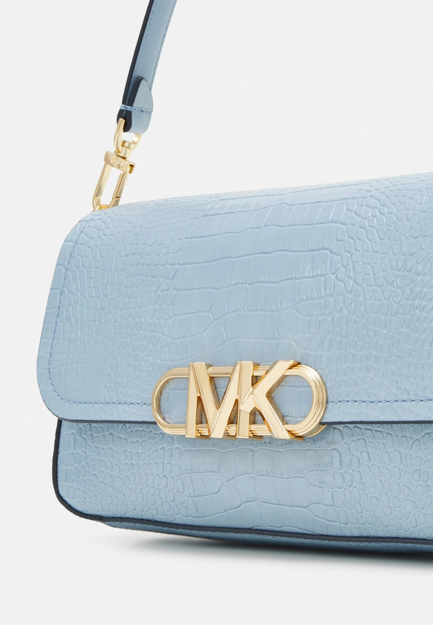MICHAEL Michael Kors Parker Pouchette- Handtas - Pale Blue 7 MICHAEL Michael Kors Parker Pouchette- Handtas - Pale Blue - Afbeelding 5
