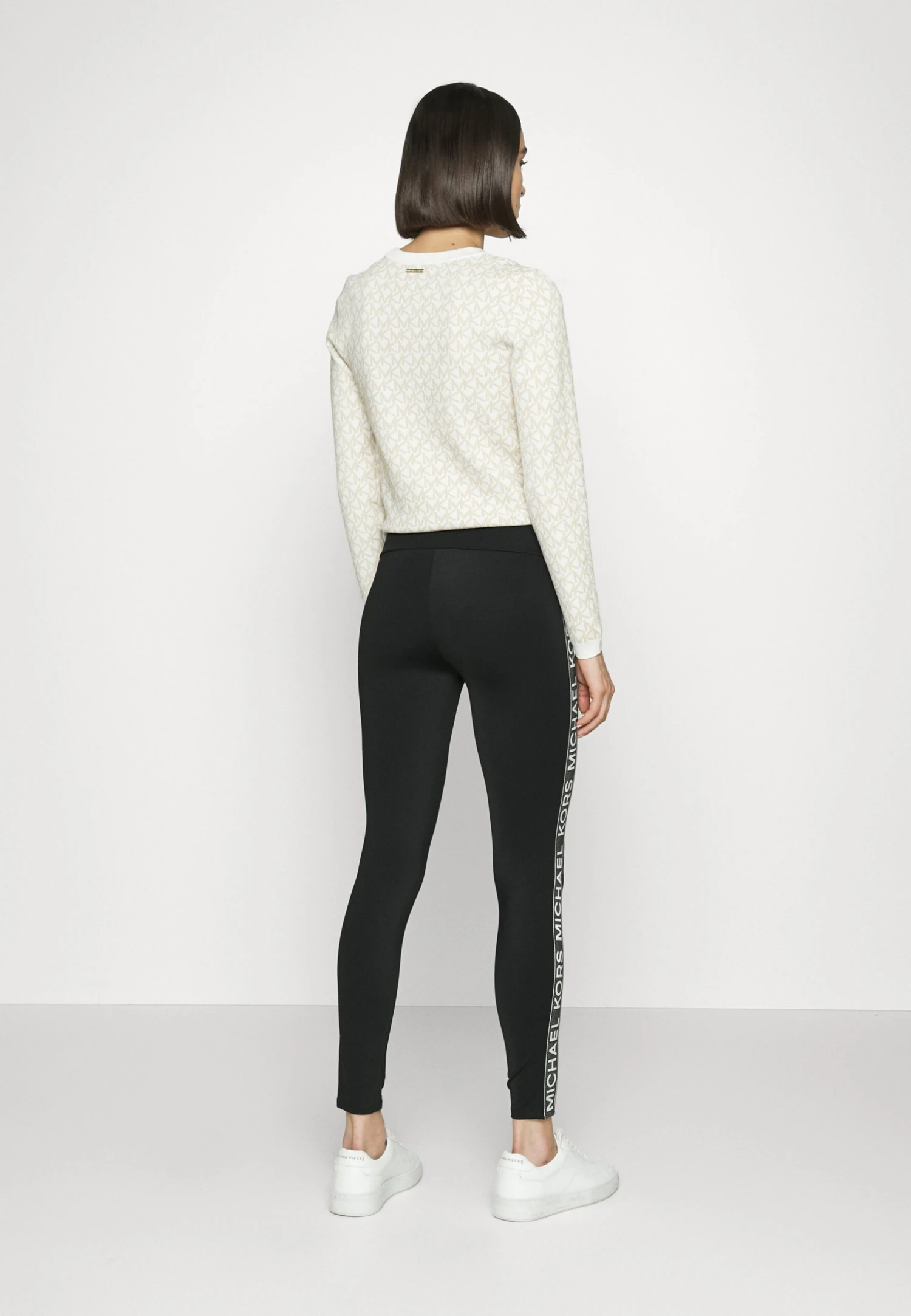 MICHAEL Michael Kors Logo Tape- Legging - Black 5 MICHAEL Michael Kors Logo Tape- Legging - Black - Afbeelding 3