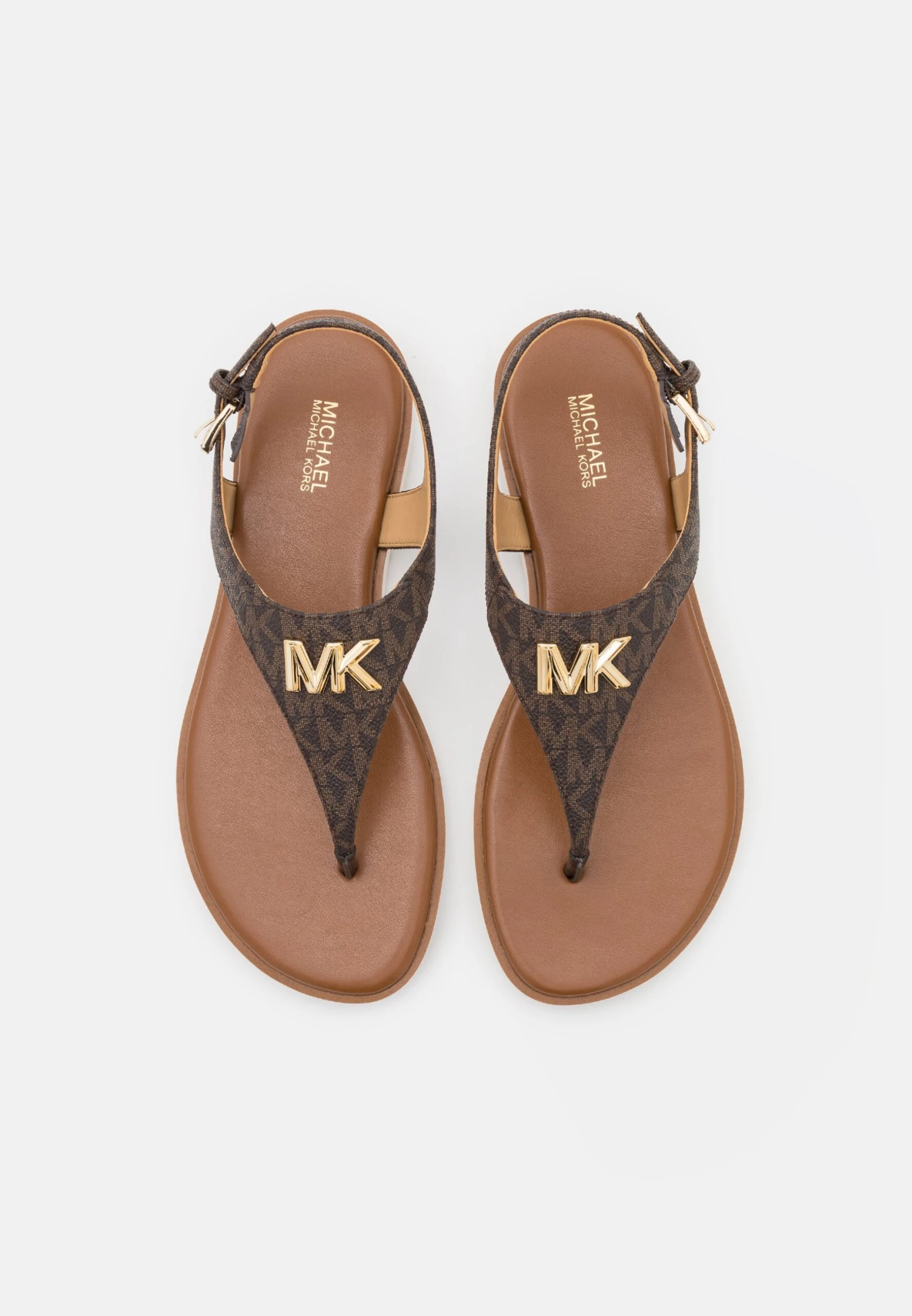 MICHAEL Michael Kors Jilly Flat - Teensandalen - Brown 7 MICHAEL Michael Kors Jilly Flat - Teensandalen - Brown - Afbeelding 5