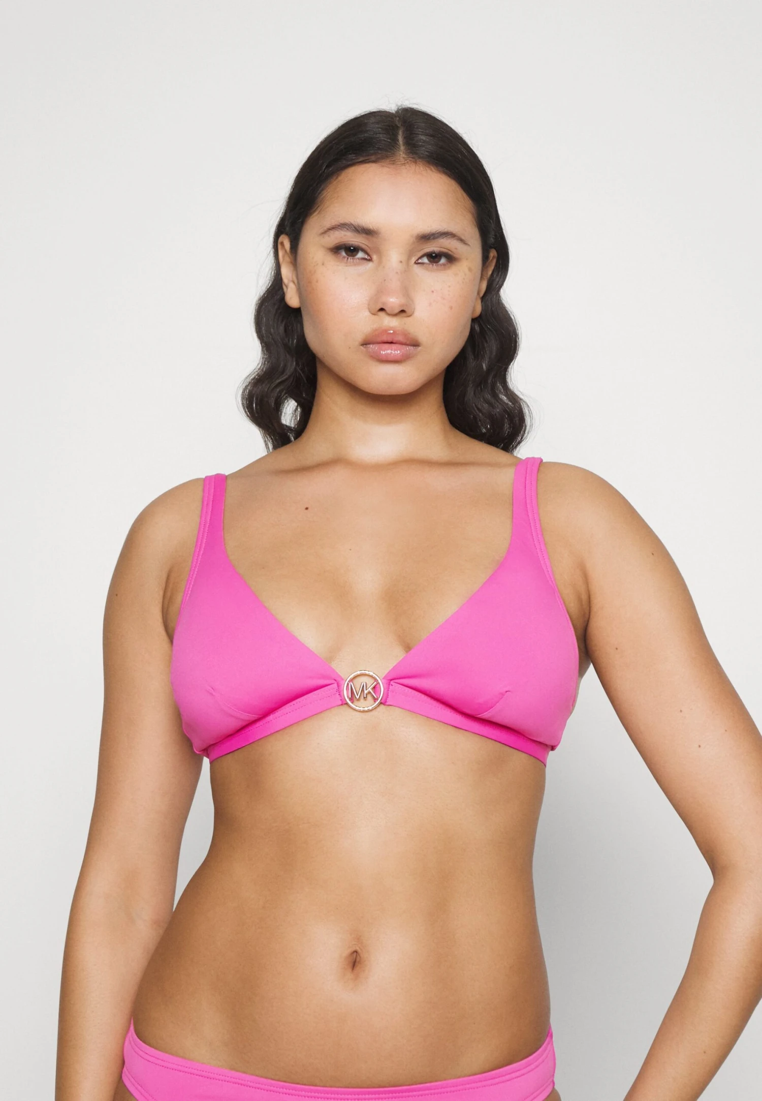 MICHAEL Michael Kors Iconic Solids- Bikinitop - Cerise 4 MICHAEL Michael Kors Iconic Solids- Bikinitop - Cerise - Afbeelding 2