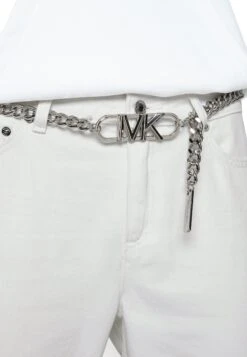 MICHAEL Michael Kors Flare Chain Belt Jean - Bootcut Jeans - Optic White 13 MICHAEL Michael Kors Flare Chain Belt Jean - Bootcut Jeans - Optic White -MICHAEL Michael Kors 877a559cb9cd4762b32f38a48dcf6fd7