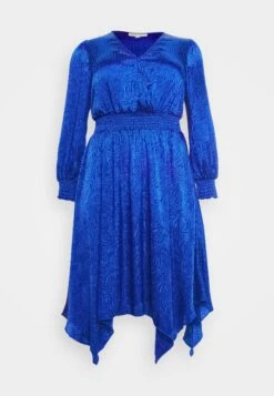 MICHAEL Michael Kors Fractal Zebra Plisse- Cocktailjurk - Royal 12 MICHAEL Michael Kors Fractal Zebra Plisse- Cocktailjurk - Royal -MICHAEL Michael Kors 89871fa5c199499da96300f6351f02d7