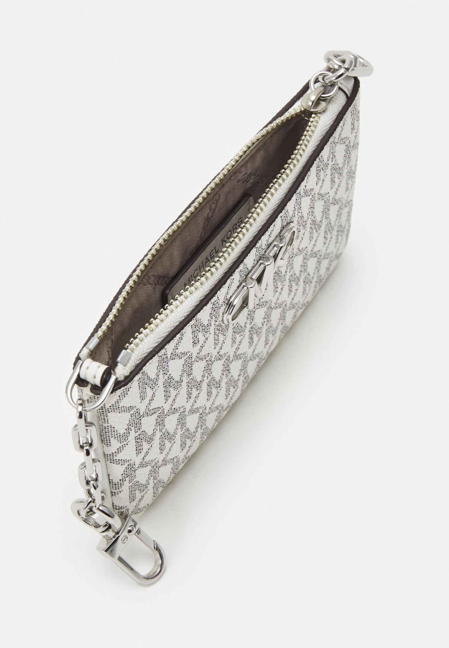 MICHAEL Michael Kors Parker Key Card Holder - Portemonnee - White 5 MICHAEL Michael Kors Parker Key Card Holder - Portemonnee - White - Afbeelding 3