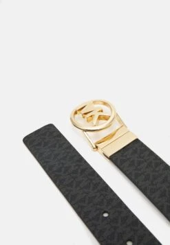 MICHAEL Michael Kors Logo Belt - Riem - Black/Brown/Gold -MICHAEL Michael Kors 8bbcea5f06f3430d818f26baca5625ec