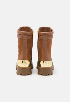 MICHAEL Michael Kors Rowan Lace Up - Enkellaarsjes Met Plateauzool - Brown 12 MICHAEL Michael Kors Rowan Lace Up - Enkellaarsjes Met Plateauzool - Brown -MICHAEL Michael Kors 8c9f2da054fd4c1a9e57cfc9136d96ff