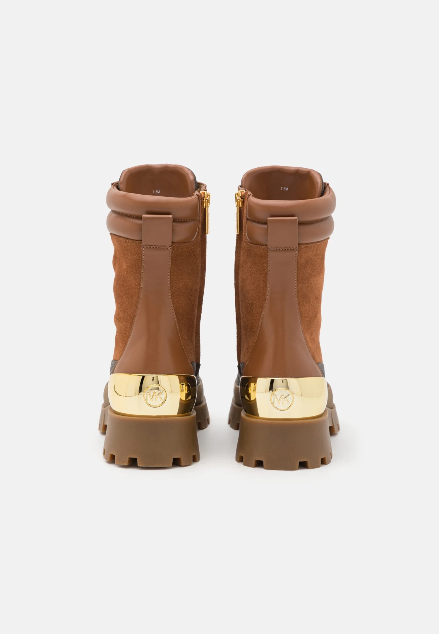 MICHAEL Michael Kors Rowan Lace Up - Enkellaarsjes Met Plateauzool - Brown 6 MICHAEL Michael Kors Rowan Lace Up - Enkellaarsjes Met Plateauzool - Brown - Afbeelding 4