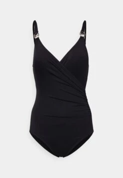MICHAEL Michael Kors Iconic Solids Logo Trim Surplice Onepiece - Badpak - Black 10 MICHAEL Michael Kors Iconic Solids Logo Trim Surplice Onepiece - Badpak - Black -MICHAEL Michael Kors 8ce4afde3b3448bcbfe1fc551b7c7685