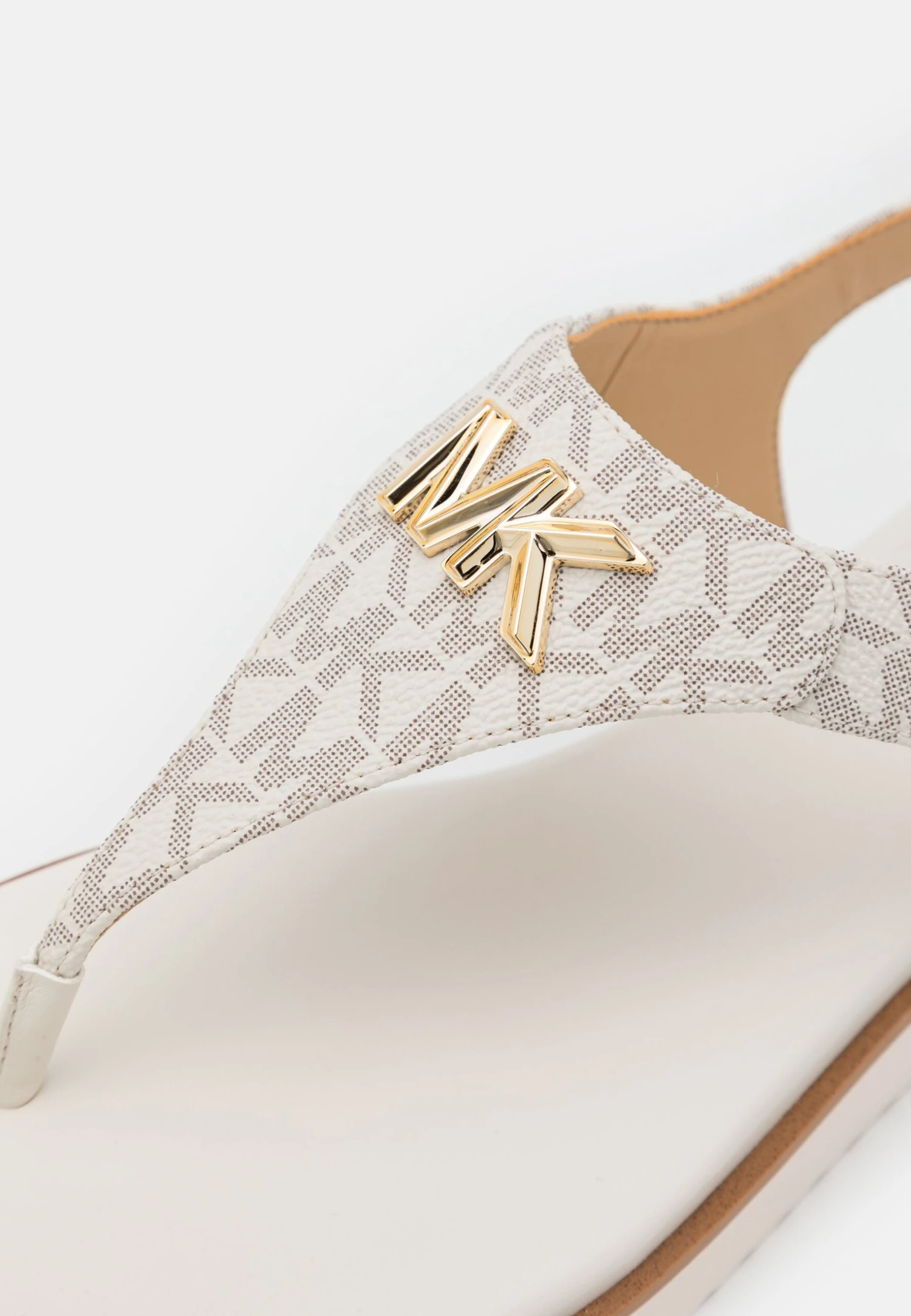 MICHAEL Michael Kors Jilly Flat - Teensandalen - Vanilla 9 MICHAEL Michael Kors Jilly Flat - Teensandalen - Vanilla - Afbeelding 7