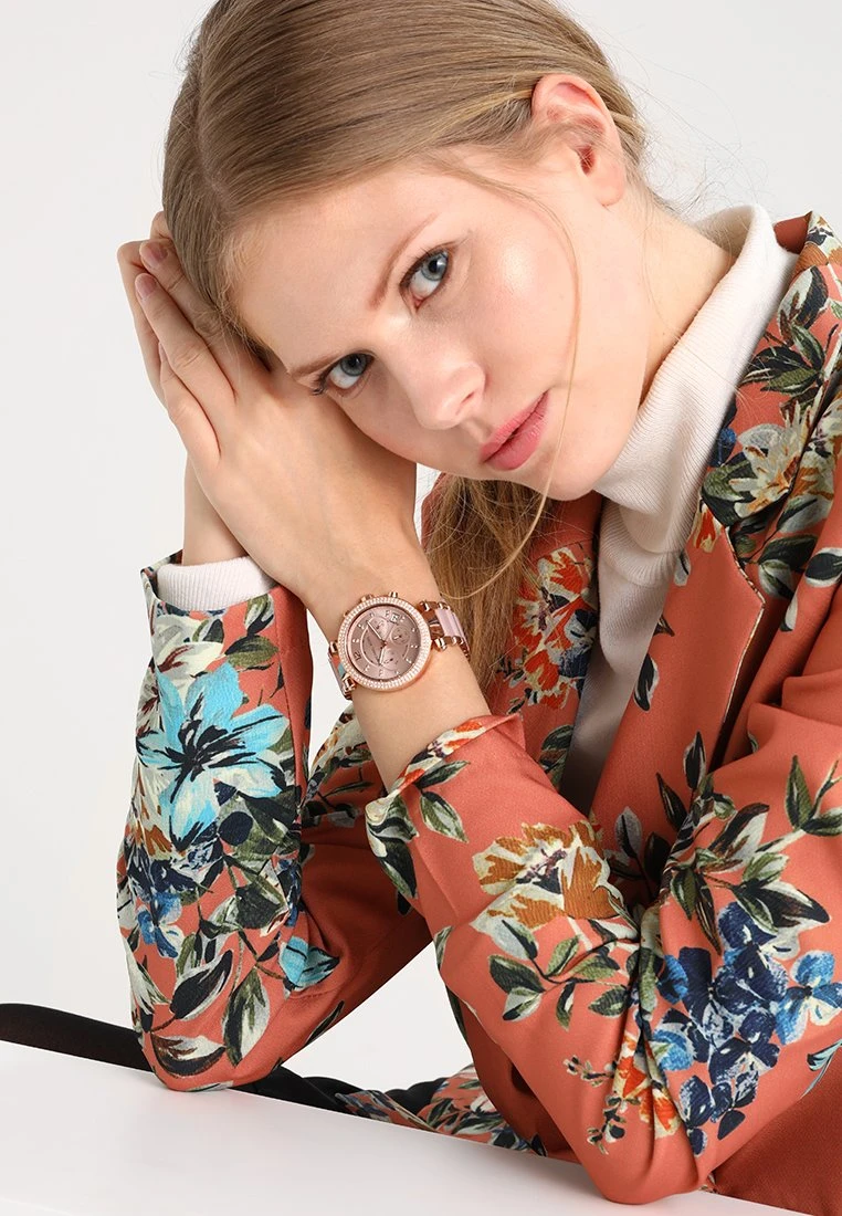 Michael Kors Parker - Chronograaf - Rosegold-Coloured/Puder 3 Michael Kors Parker - Chronograaf - Rosegold-Coloured/Puder