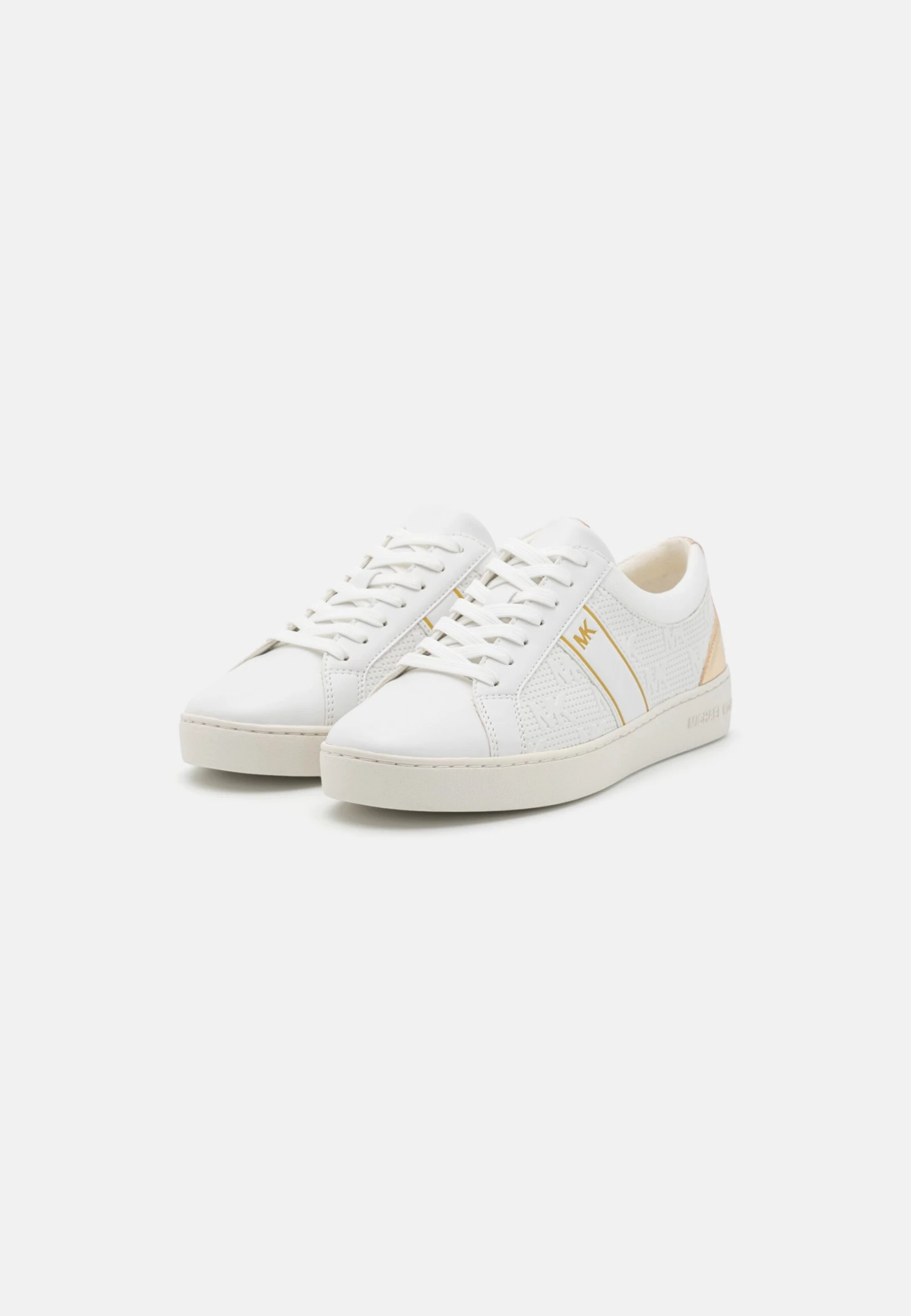 MICHAEL Michael Kors Juno Lace Up - Sneakers Laag - Gold Multi-Coloured 5 MICHAEL Michael Kors Juno Lace Up - Sneakers Laag - Gold Multi-Coloured - Afbeelding 3