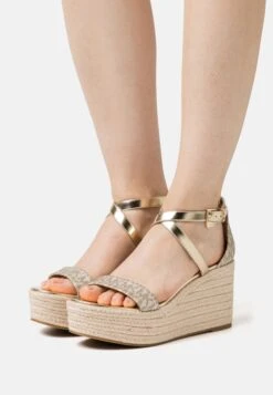MICHAEL Michael Kors Serena- Sandalen Met Hoge Hak - Gold Coloured