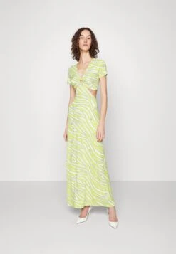 MICHAEL Michael Kors Zebra Oring - Maxi-Jurk - Limeade