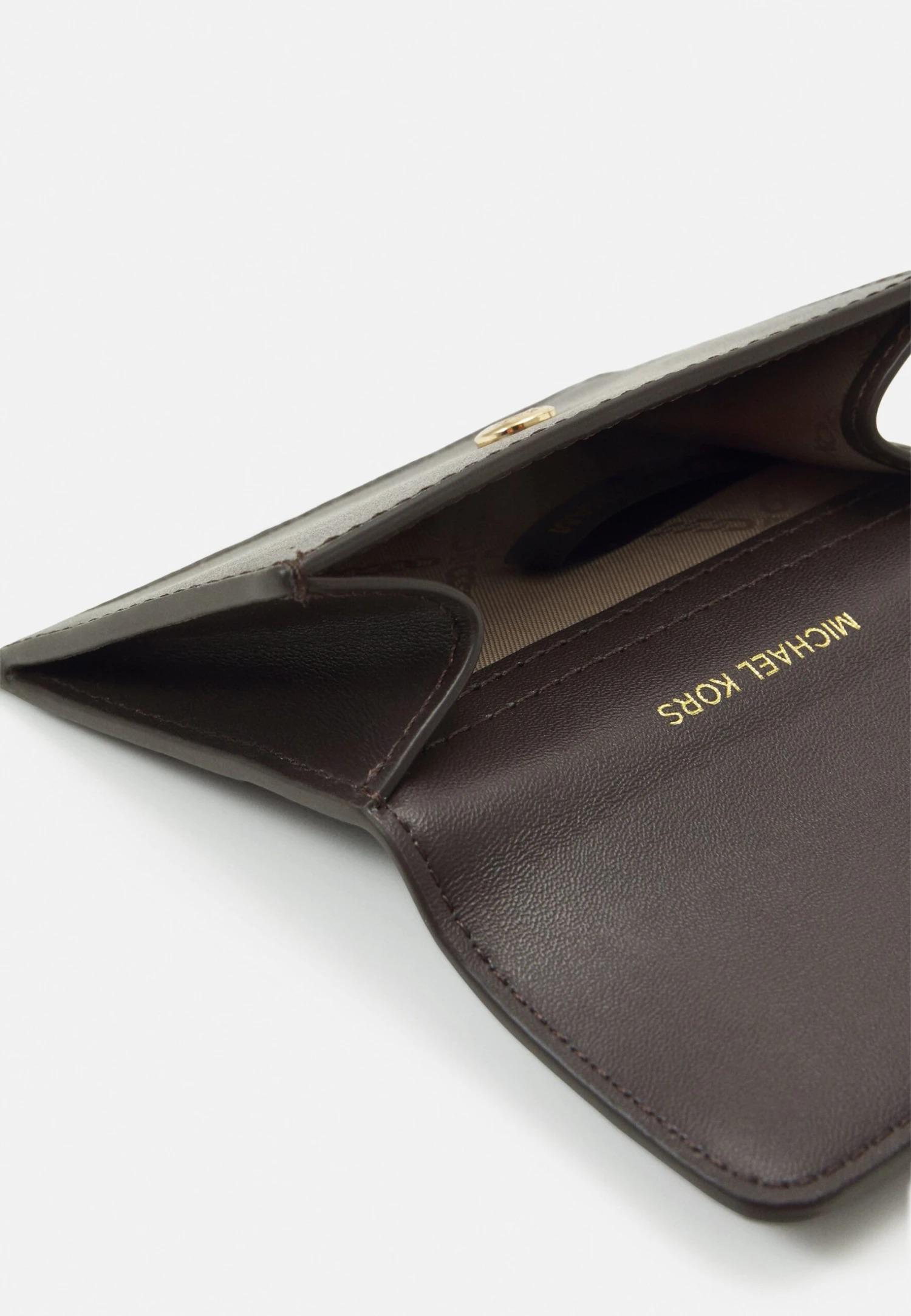 MICHAEL Michael Kors Hamilton Legacy Flap Card Case - Portemonnee - Chocolate 5 MICHAEL Michael Kors Hamilton Legacy Flap Card Case - Portemonnee - Chocolate - Afbeelding 3