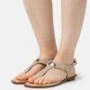 MICHAEL Michael Kors Plate Thong - Teensandalen - Pale Gold -MICHAEL Michael Kors 92d0f257ea964314af520428aa9ea6d1