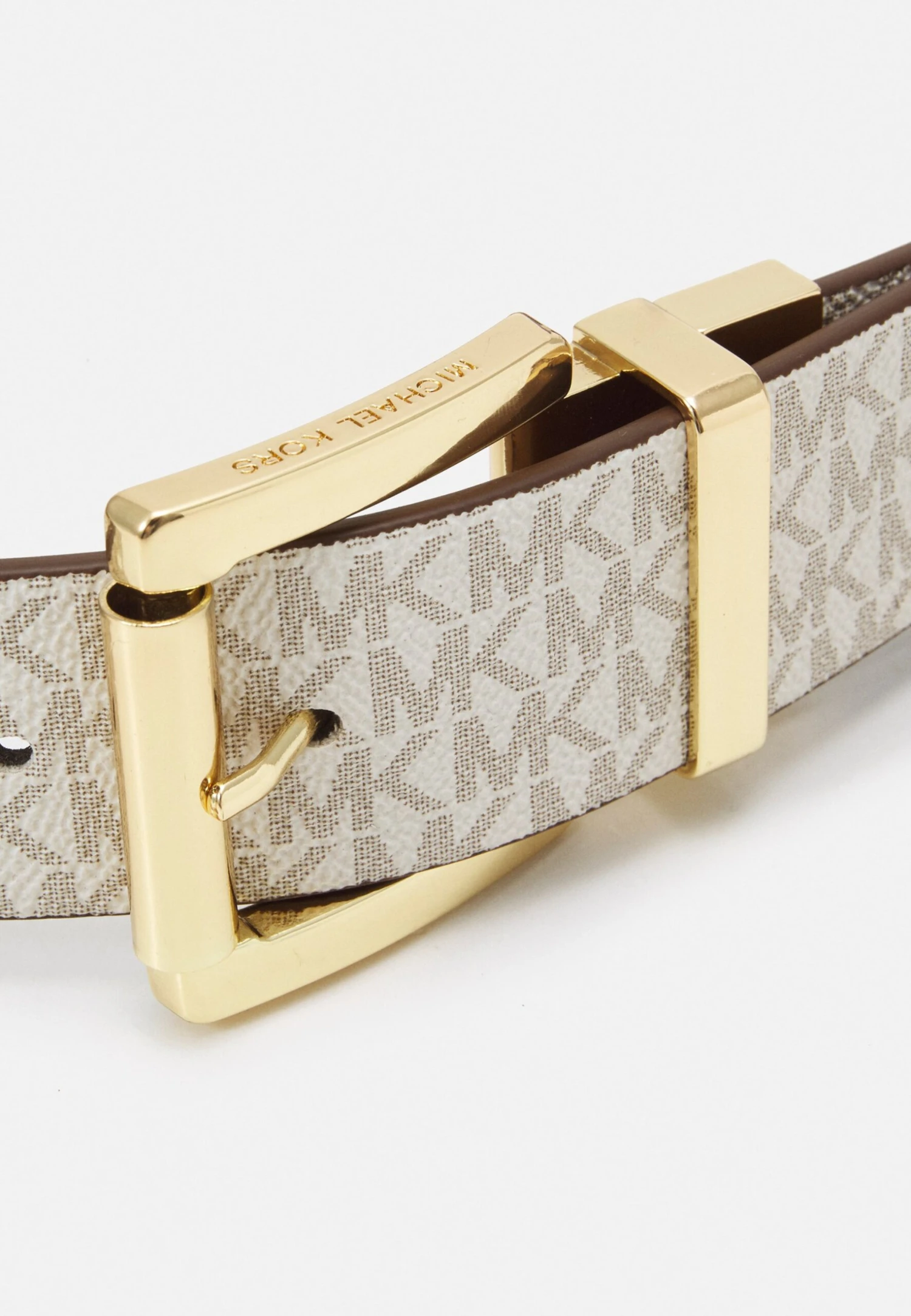 MICHAEL Michael Kors Reversible Belt - Riem - Vanilla/Van 5 MICHAEL Michael Kors Reversible Belt - Riem - Vanilla/Van - Afbeelding 3