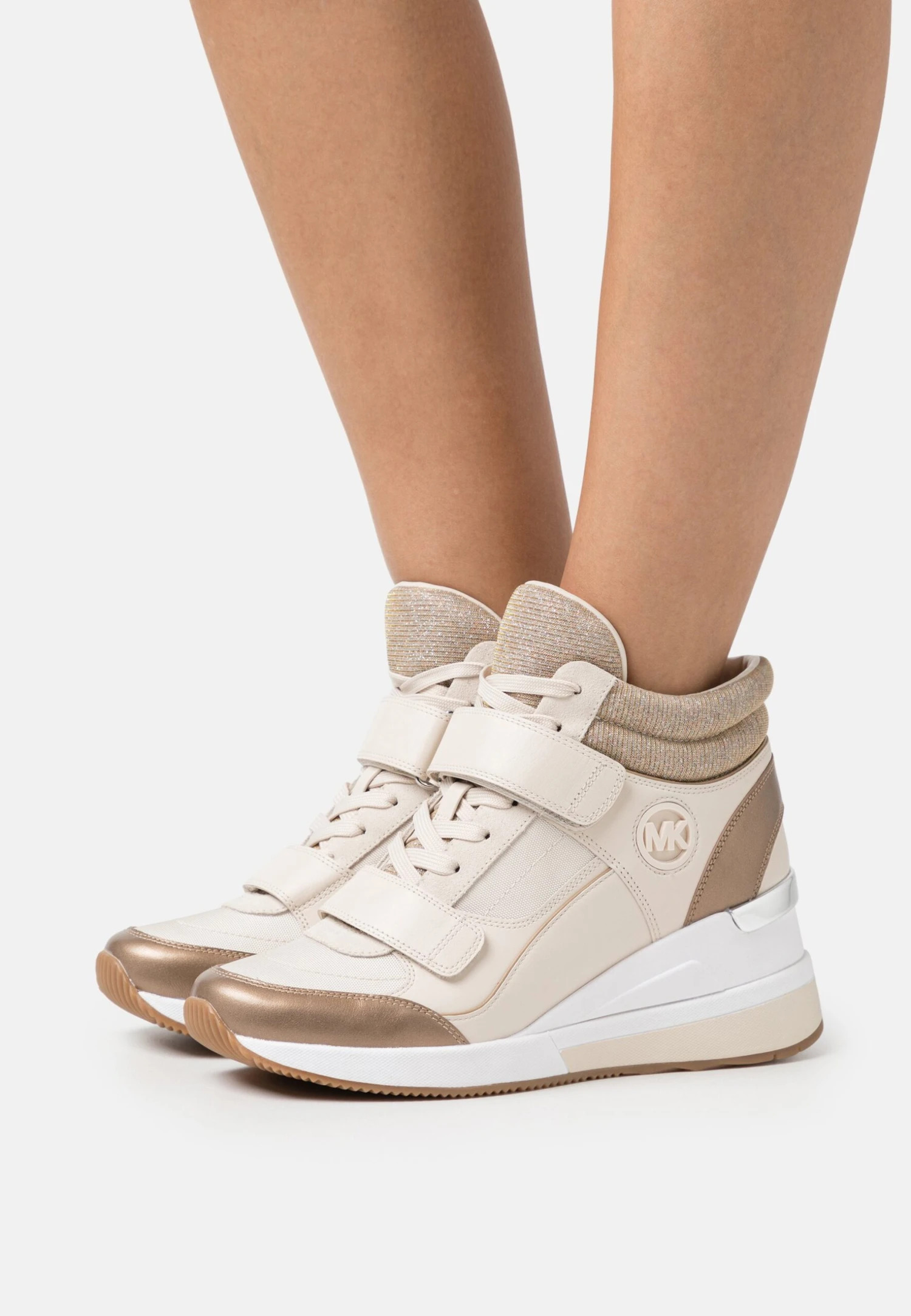 MICHAEL Michael Kors Gentry- Sneakers Hoog - Camel/Multi-Coloured 3 MICHAEL Michael Kors Gentry- Sneakers Hoog - Camel/Multi-Coloured