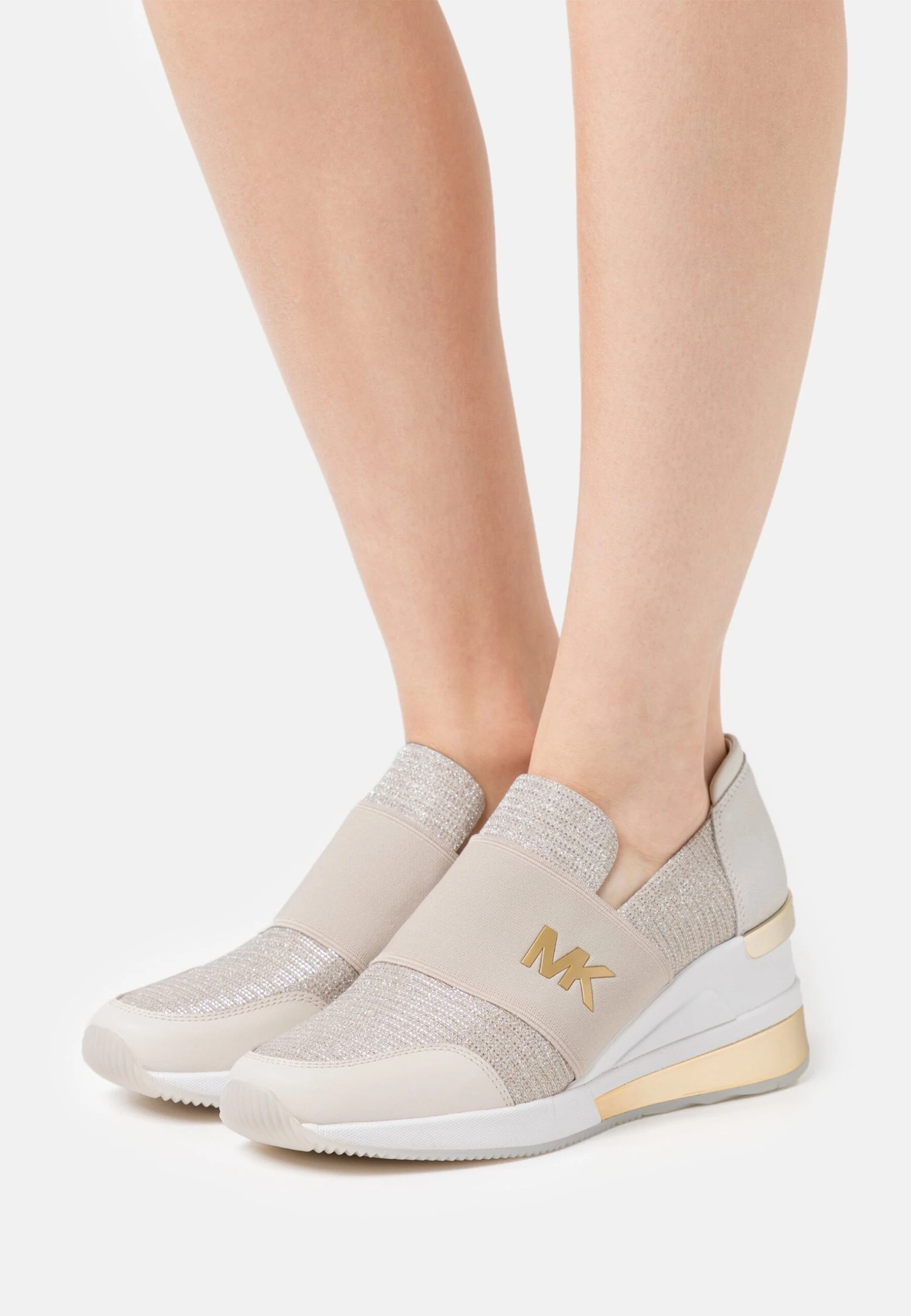 MICHAEL Michael Kors Felix Trainer Extreme - Sneakers Laag - Champagne 3 MICHAEL Michael Kors Felix Trainer Extreme - Sneakers Laag - Champagne