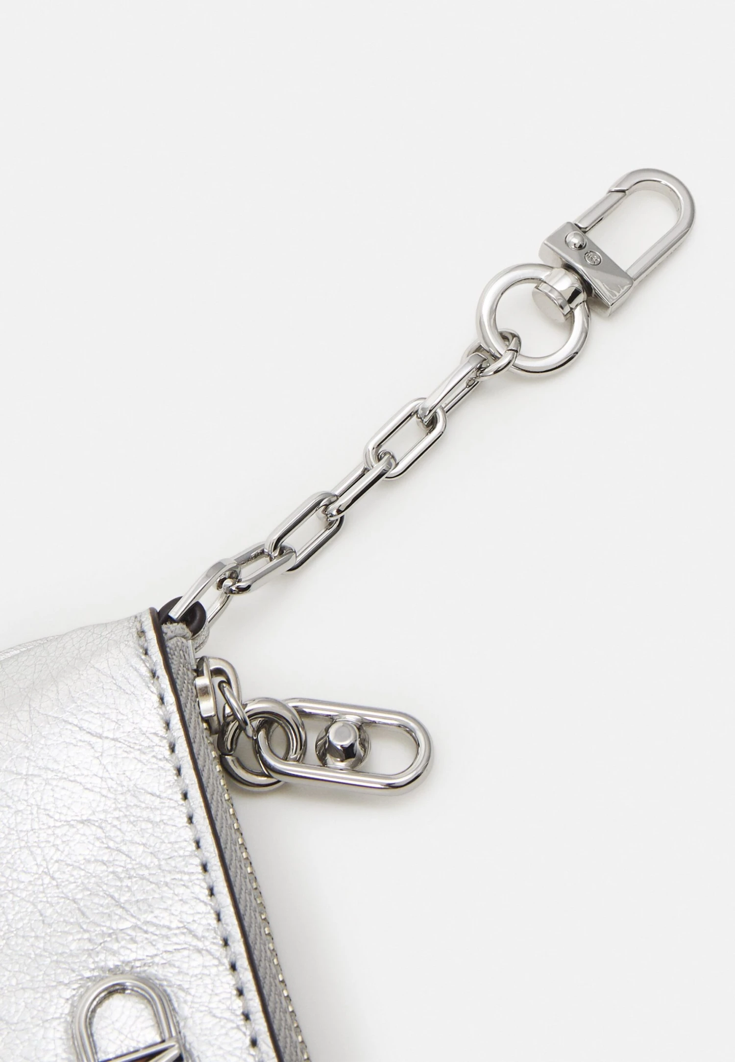 MICHAEL Michael Kors Parker Key Card Holder - Portemonnee - Silver-Coloured 6 MICHAEL Michael Kors Parker Key Card Holder - Portemonnee - Silver-Coloured - Afbeelding 4