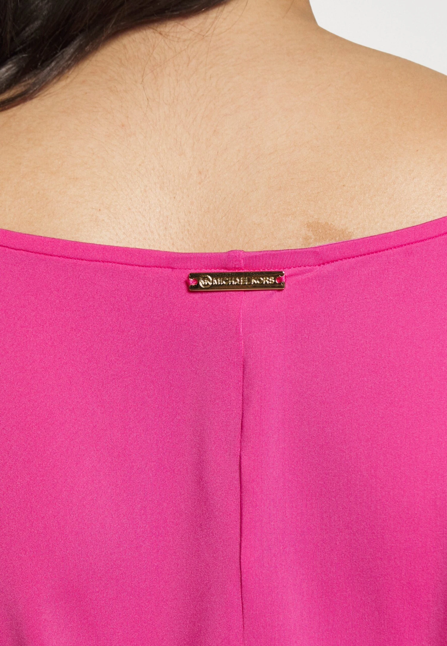 MICHAEL Michael Kors Iconic Solids Side Tie Cover - Strandaccessoire - Cerise 7 MICHAEL Michael Kors Iconic Solids Side Tie Cover - Strandaccessoire - Cerise - Afbeelding 5