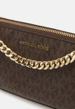 MICHAEL Michael Kors Jet Set Chain Pouchette - Clutch - Brown 9 MICHAEL Michael Kors Jet Set Chain Pouchette - Clutch - Brown -MICHAEL Michael Kors 9626b674b2f24cb7be5311e164857734