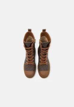 MICHAEL Michael Kors Hanley- Enkellaarsjes Met Plateauzool - Brown 13 MICHAEL Michael Kors Hanley- Enkellaarsjes Met Plateauzool - Brown -MICHAEL Michael Kors 967300a2468440898ec18a460599a28a