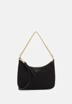 MICHAEL Michael Kors Jet Charm Pouchette Xbody - Handtas - Black
