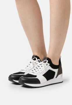 MICHAEL Michael Kors Billie Trainer - Sneakers Laag - Black/Optic White