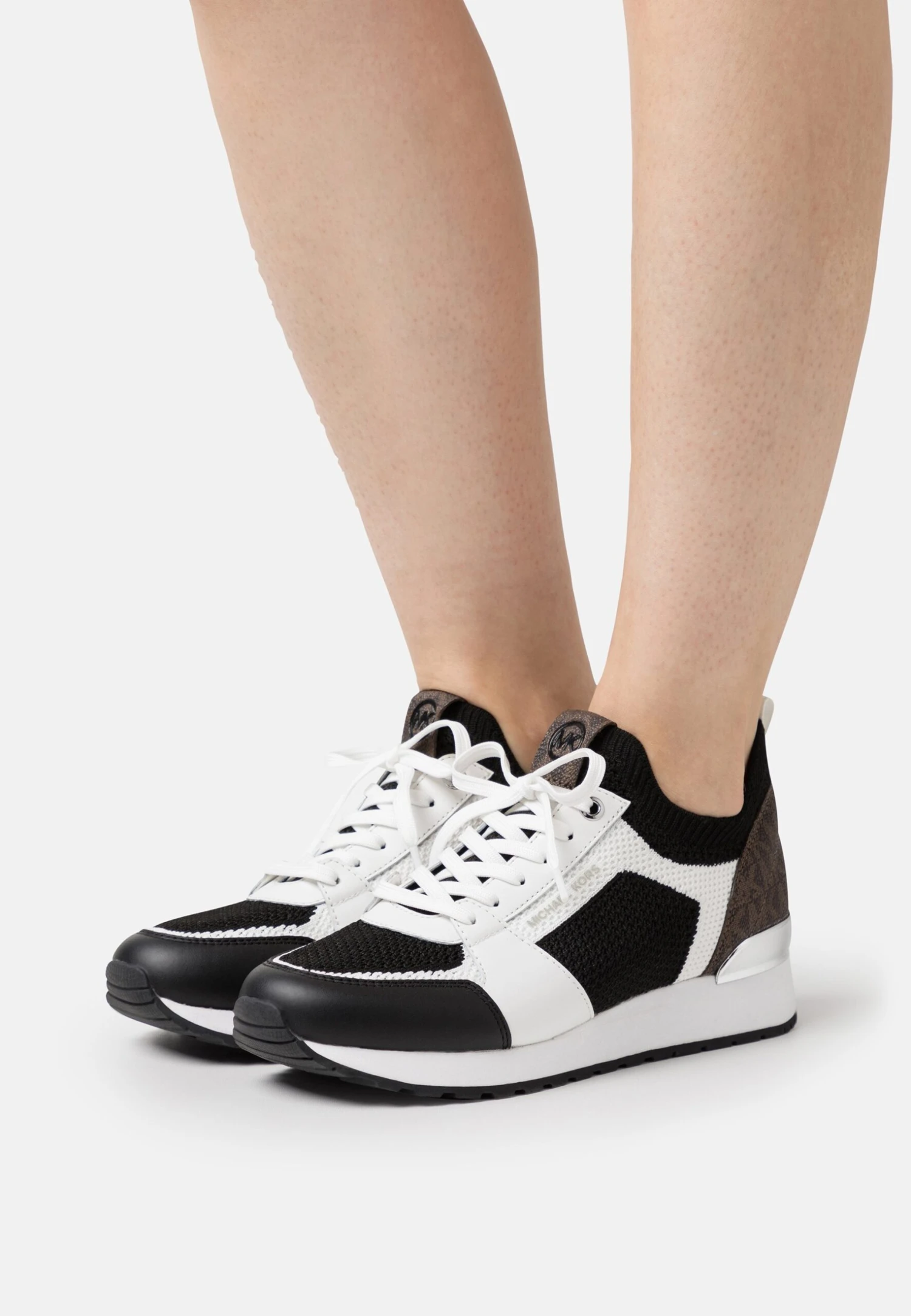 MICHAEL Michael Kors Billie Trainer - Sneakers Laag - Black/Optic White 3 MICHAEL Michael Kors Billie Trainer - Sneakers Laag - Black/Optic White