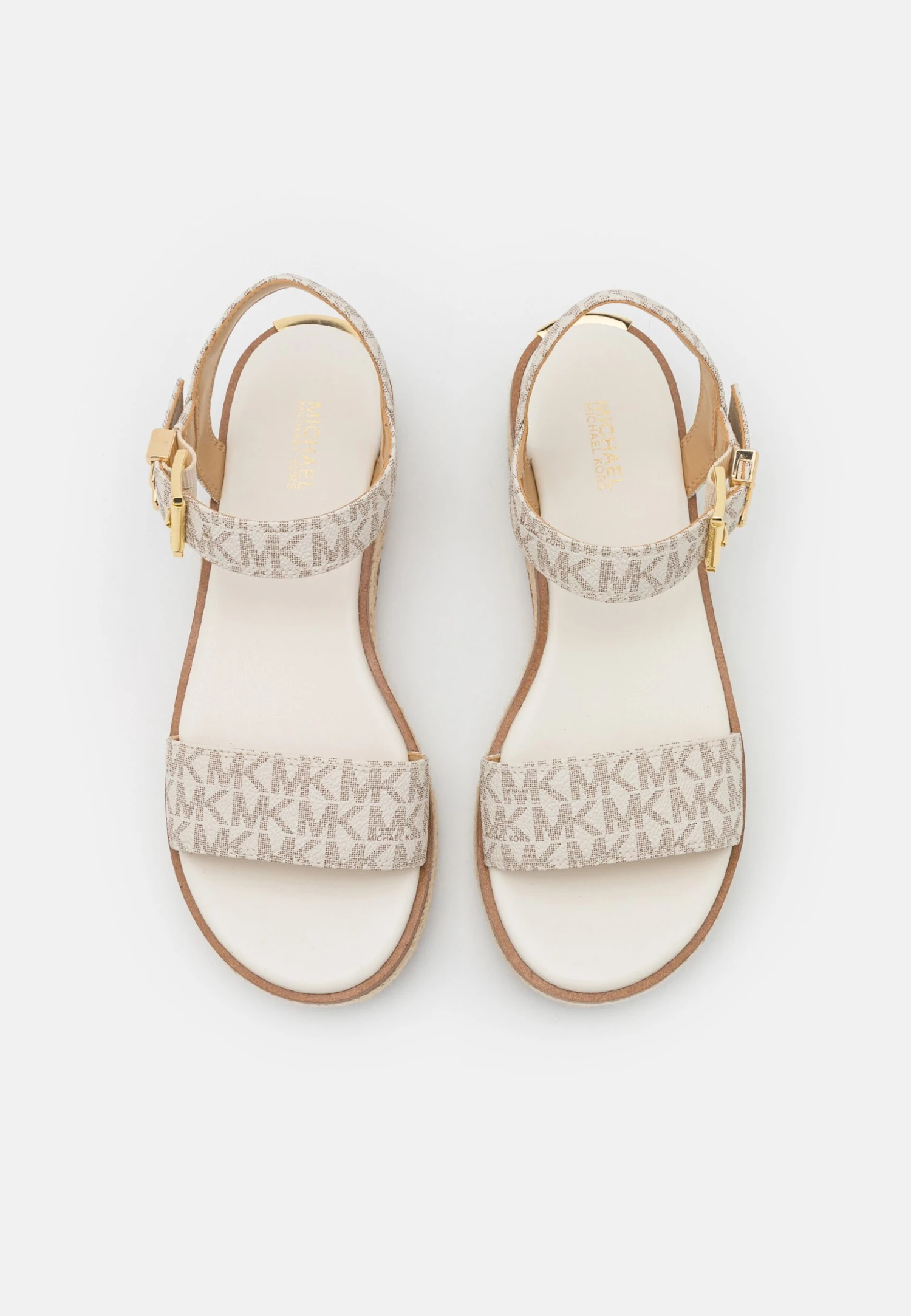 MICHAEL Michael Kors Richie- Sandalen Met Plateauzool - Vanilla 7 MICHAEL Michael Kors Richie- Sandalen Met Plateauzool - Vanilla - Afbeelding 5