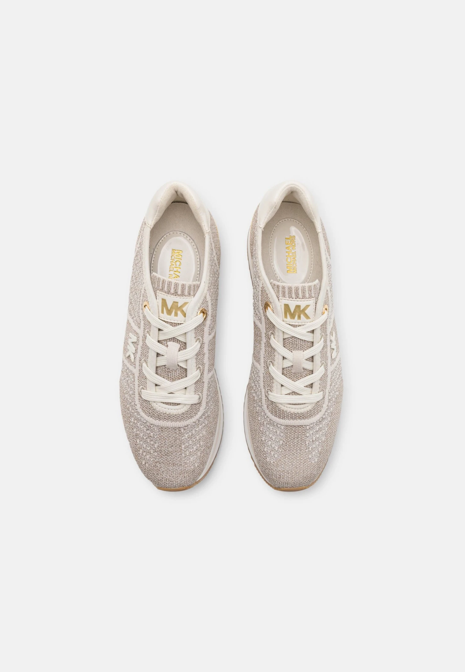 MICHAEL Michael Kors Monique Trainer - Sneakers Laag - Champagne 7 MICHAEL Michael Kors Monique Trainer - Sneakers Laag - Champagne - Afbeelding 5