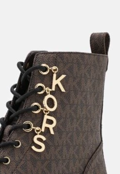 MICHAEL Michael Kors Haskell Bootie - Enkellaarsjes Met Plateauzool - Brown 14 MICHAEL Michael Kors Haskell Bootie - Enkellaarsjes Met Plateauzool - Brown -MICHAEL Michael Kors 9abc591144dc49e3aa4e2ae5783994fc
