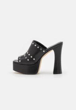 MICHAEL Michael Kors Jagger Platform Mule - Muiltjes Met Hak - Black 10 MICHAEL Michael Kors Jagger Platform Mule - Muiltjes Met Hak - Black -MICHAEL Michael Kors 9ac4dd428da949a4ab3ffaa33a52b62e
