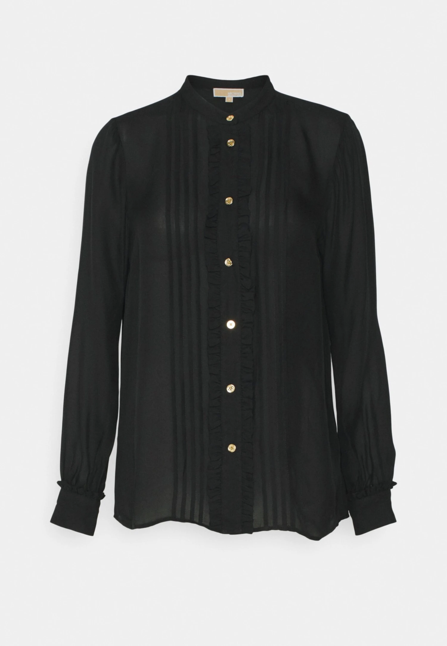 MICHAEL Michael Kors Button Down Blouse - Blouse - Black 8 MICHAEL Michael Kors Button Down Blouse - Blouse - Black - Afbeelding 6