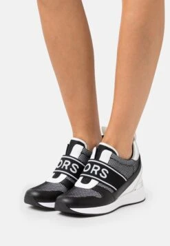 MICHAEL Michael Kors Maven Slip On Trainer - Sneakers Laag - Black/Optic White