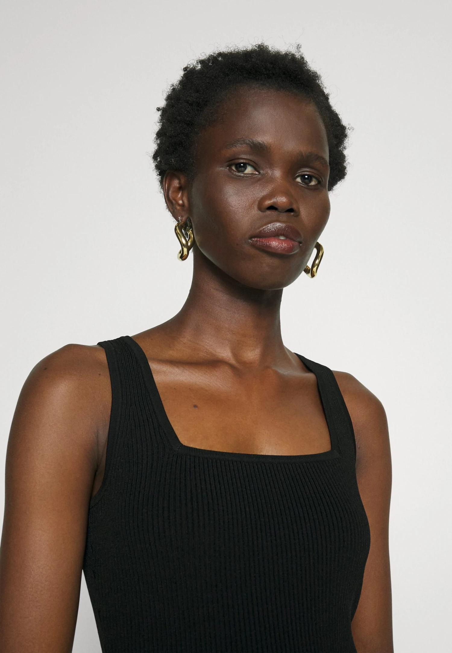 MICHAEL Michael Kors Tank - Gebreide Jurk - Black 6 MICHAEL Michael Kors Tank - Gebreide Jurk - Black - Afbeelding 4