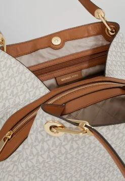 MICHAEL Michael Kors Raven Shoulder Bag - Handtas - Vanilla -MICHAEL Michael Kors 9f445db625f14e92b6d81281383dad14