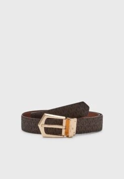 MICHAEL Michael Kors Reversible Belt - Riem - Brown/Gold-Coloured