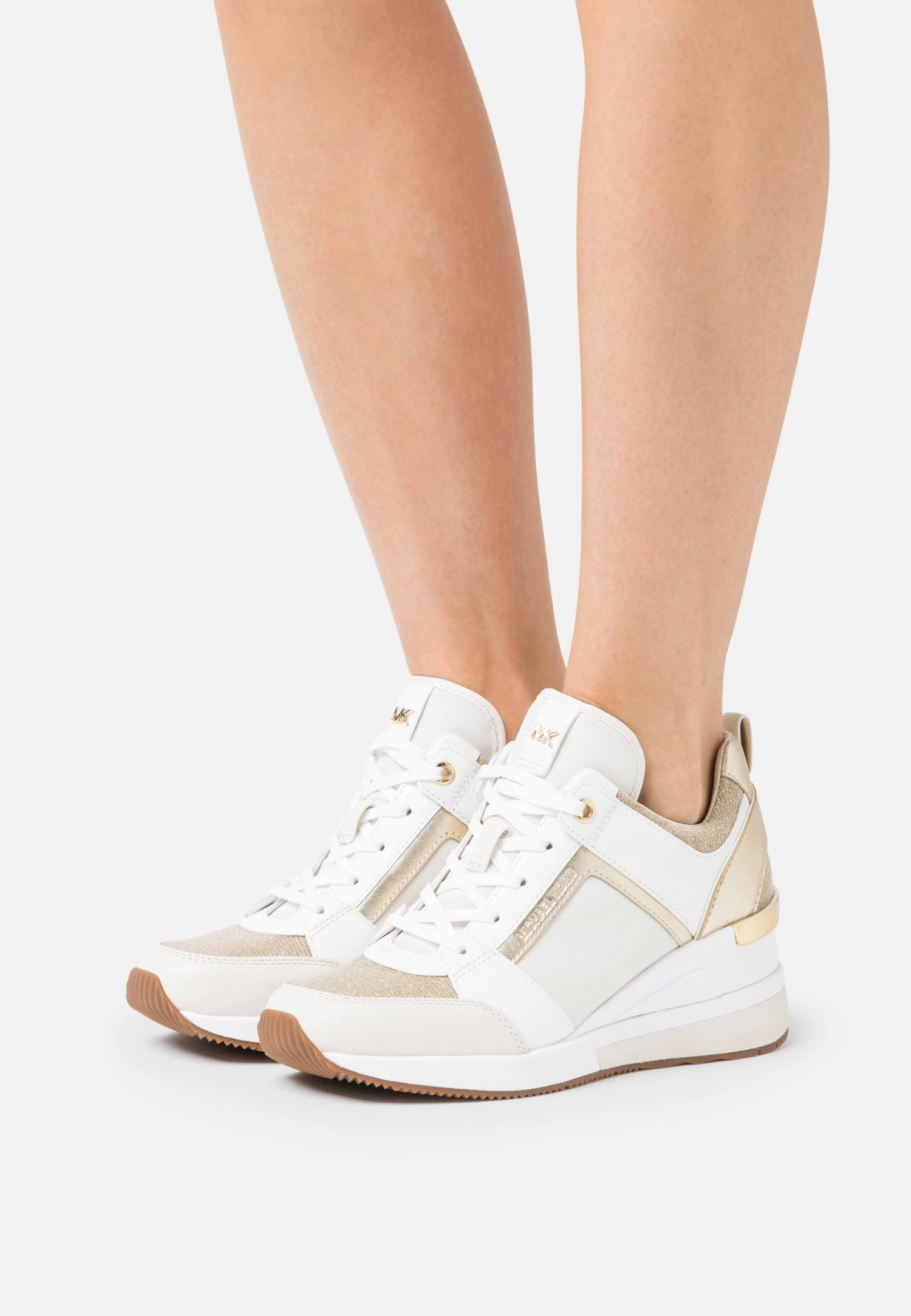 MICHAEL Michael Kors Georgie Trainer - Sneakers Laag - Pale Gold 3 MICHAEL Michael Kors Georgie Trainer - Sneakers Laag - Pale Gold