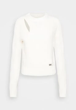 MICHAEL Michael Kors Key Hole Cutout - Trui - White 16 MICHAEL Michael Kors Key Hole Cutout - Trui - White -MICHAEL Michael Kors a084051495cb46d1a1bbf2ab91ef7d13