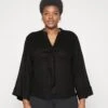 MICHAEL Michael Kors Solid Tie Blouse - Blouse - Black 1 MICHAEL Michael Kors Solid Tie Blouse - Blouse - Black -MICHAEL Michael Kors a084519007a842a7890427c18afe5444