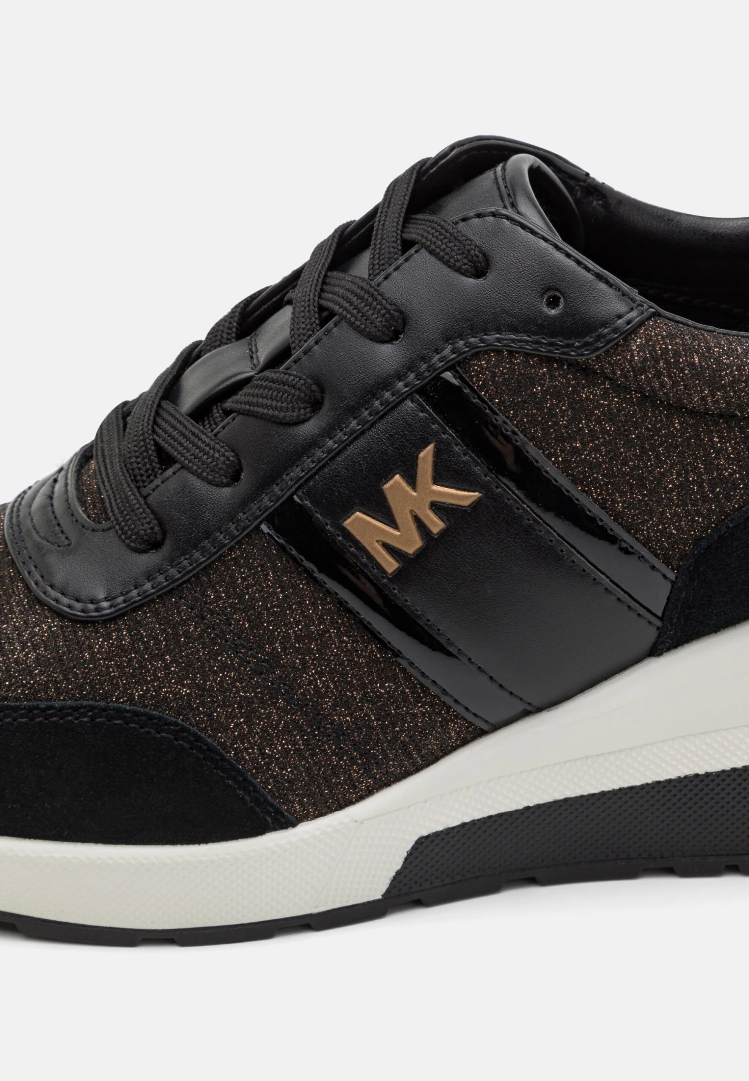 MICHAEL Michael Kors Mabel Trainer - Sneakers Laag - Black/Bronze 9 MICHAEL Michael Kors Mabel Trainer - Sneakers Laag - Black/Bronze - Afbeelding 7