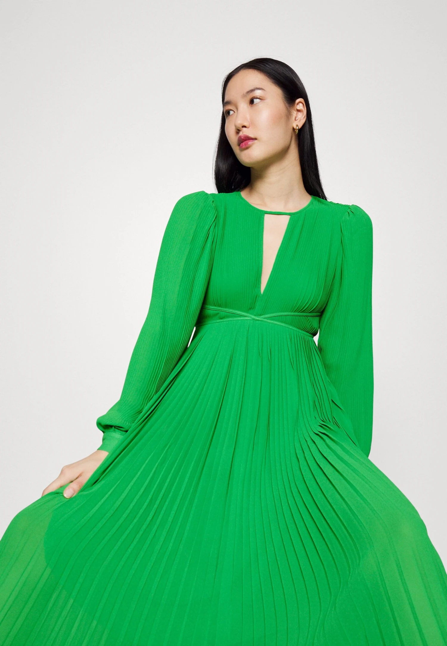 MICHAEL Michael Kors Pleated - Cocktailjurk - Spring Green 7 MICHAEL Michael Kors Pleated - Cocktailjurk - Spring Green - Afbeelding 5