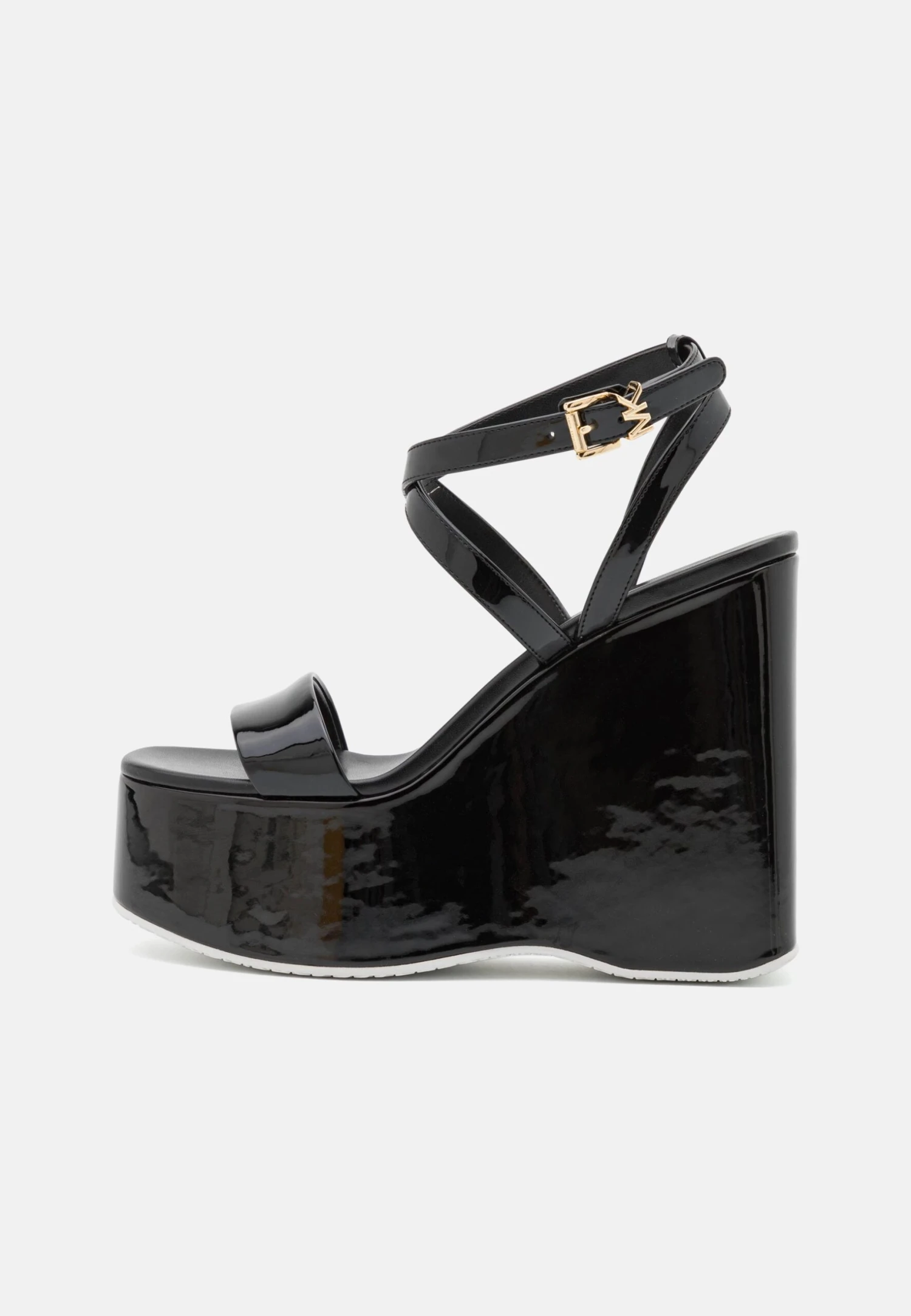 MICHAEL Michael Kors Paola Wedge - Sandalen Met Plateauzool - Black 4 MICHAEL Michael Kors Paola Wedge - Sandalen Met Plateauzool - Black - Afbeelding 2