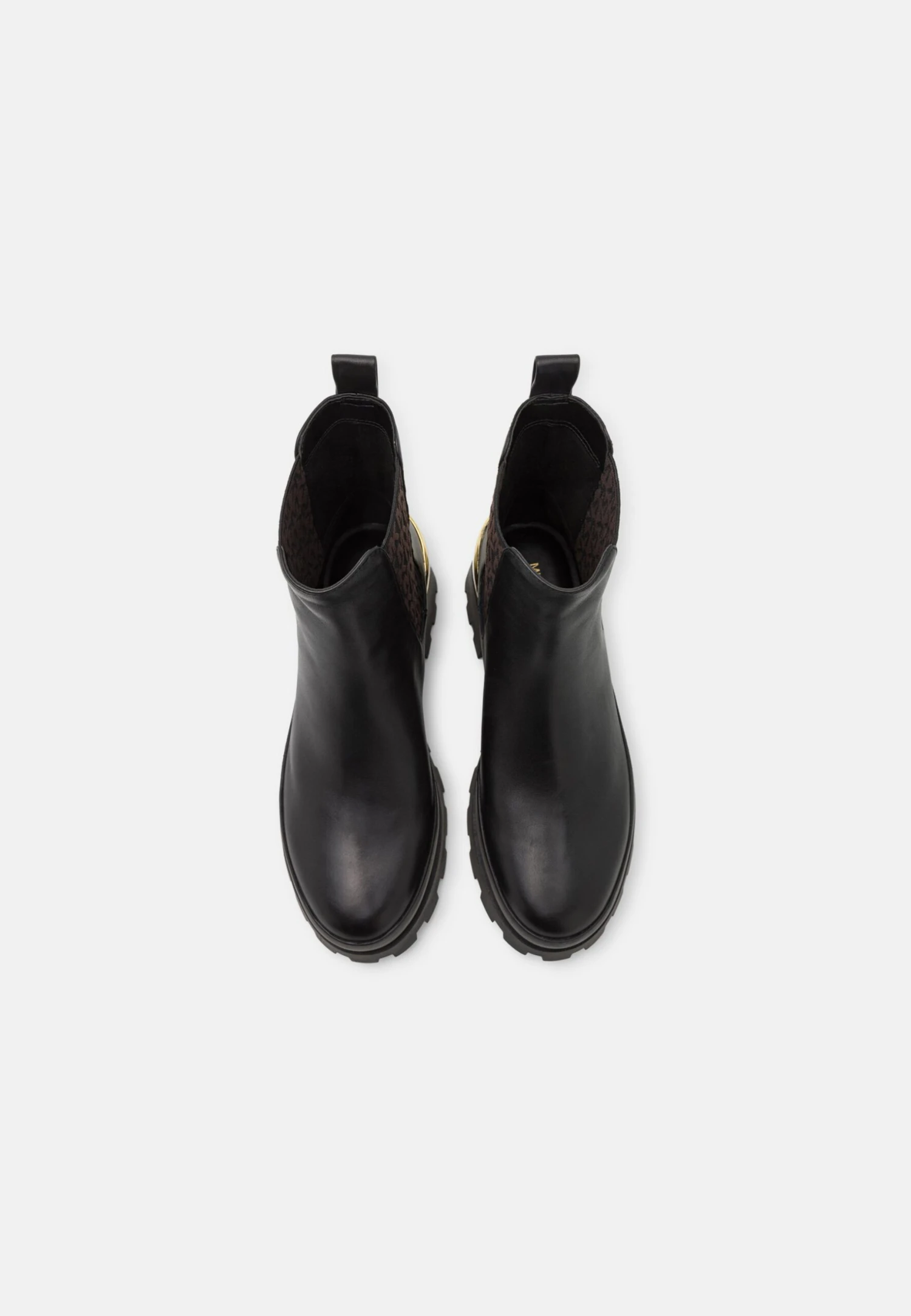 MICHAEL Michael Kors Rowan - Enkellaarsjes Met Plateauzool - Black 7 MICHAEL Michael Kors Rowan - Enkellaarsjes Met Plateauzool - Black - Afbeelding 5