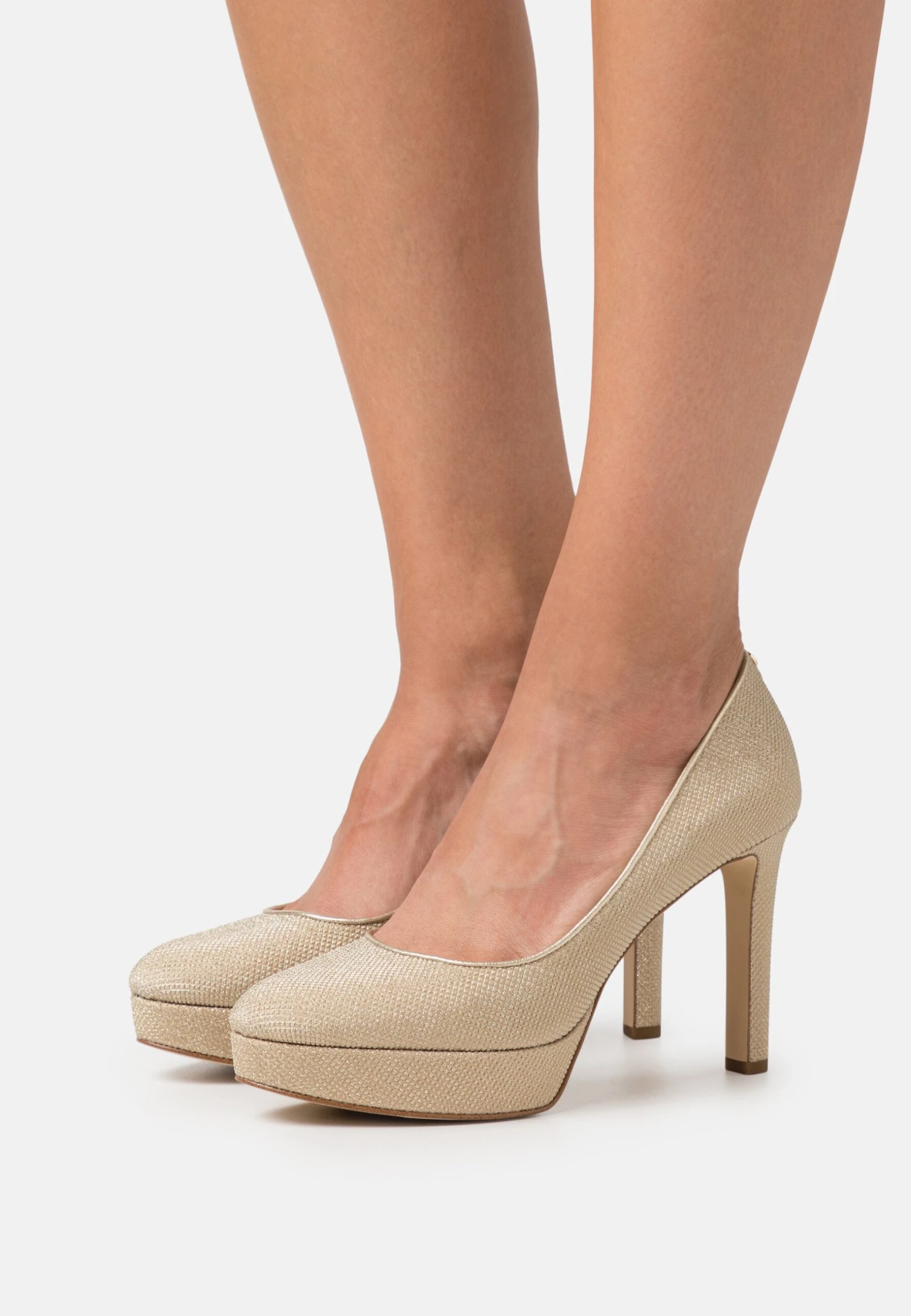 MICHAEL Michael Kors Chantel - Plateaupumps - Pale Gold 3 MICHAEL Michael Kors Chantel - Plateaupumps - Pale Gold