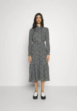 MICHAEL Michael Kors Midi Bow - Blousejurk - Black/White