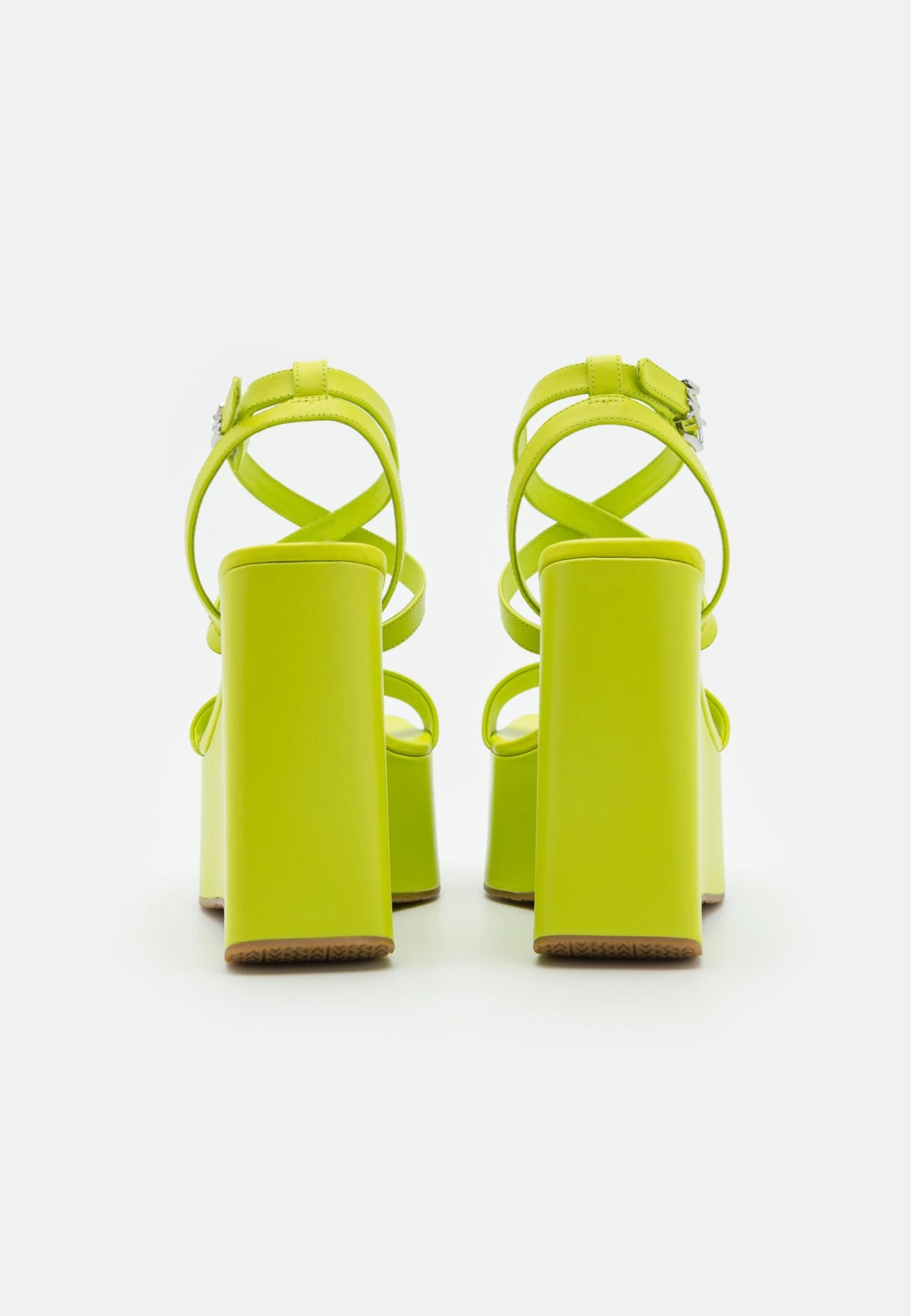 MICHAEL Michael Kors Paola Wedge - Sandalen Met Plateauzool - Limeade 6 MICHAEL Michael Kors Paola Wedge - Sandalen Met Plateauzool - Limeade - Afbeelding 4