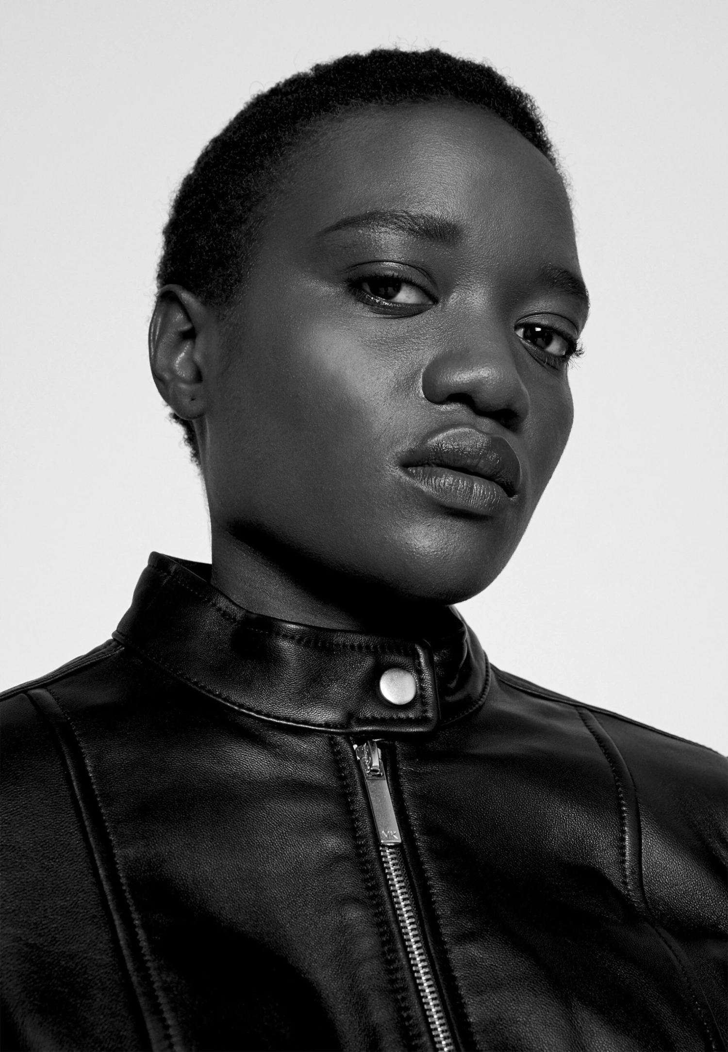 MICHAEL Michael Kors Ponti Combo - Leren Jas - Black 6 MICHAEL Michael Kors Ponti Combo - Leren Jas - Black - Afbeelding 4