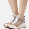 MICHAEL Michael Kors Georgie Trainer - Sneakers Laag - Camel/Multi-Coloured -MICHAEL Michael Kors aa4cc8bf182143e7b1b6d7e3ba2834a6